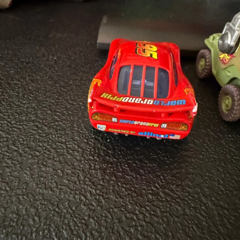 Disney Pixar Cars Diecast Lot Lightning McQueen Sarge Francesco Bernoulli 3pc
